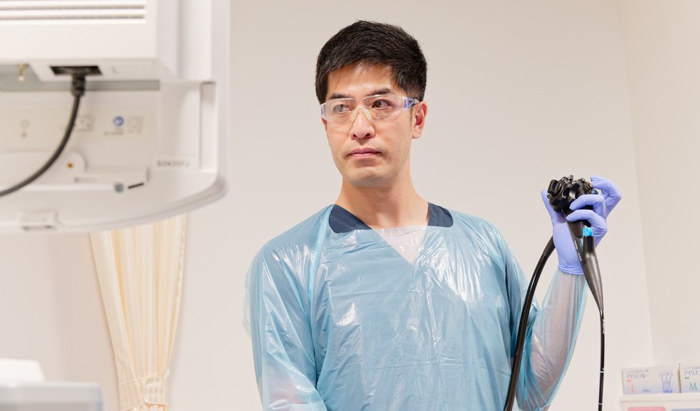 苦痛の少ない内視鏡検査を提供するため、日々の診療を積極的に行なっております