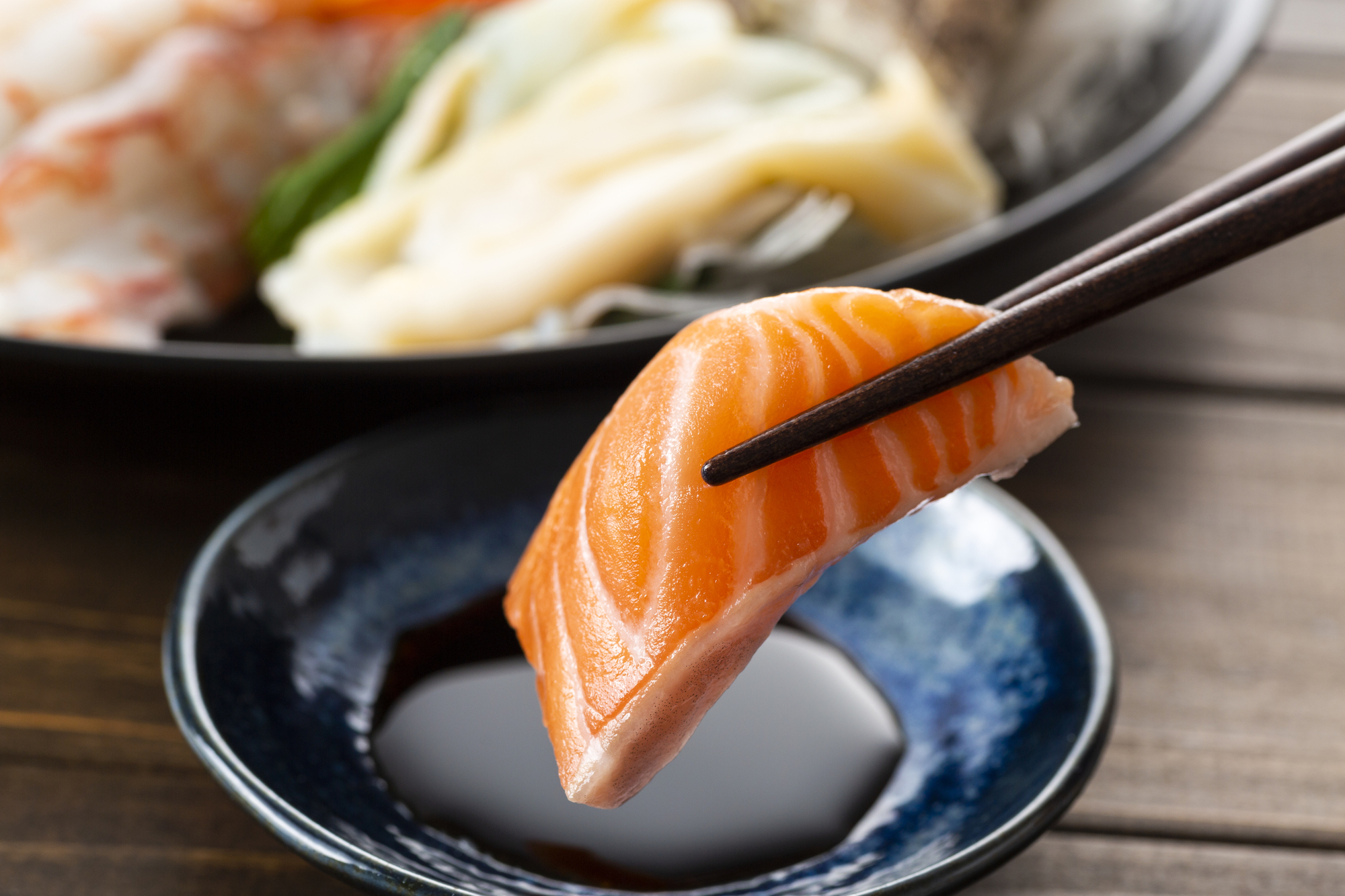生の魚介（刺身）